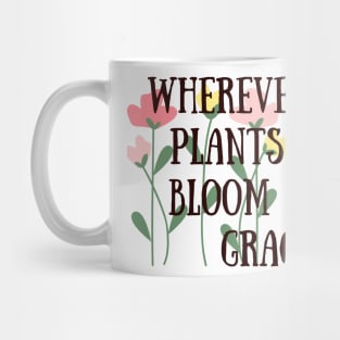 Bloom with grace Mug